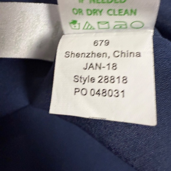 Lilly Pulitzer Women's Demi Strapless Navy Gold Embroidered Dress Size 0 Formal - Picture 11 of 11